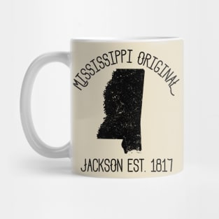 Mississippi Original Jackson Est.1817 Mug